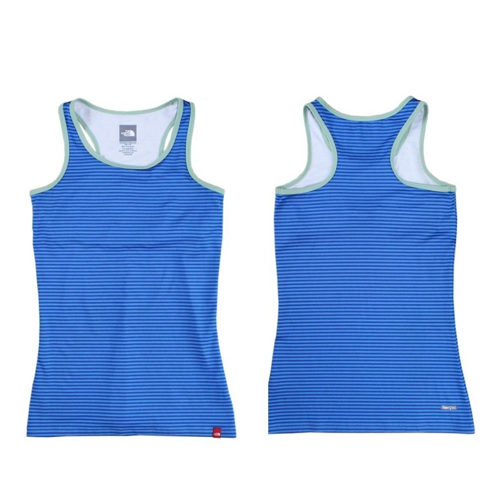 The North Face Vapor Wick Racerback Workout Tank Top with built in sports bra M